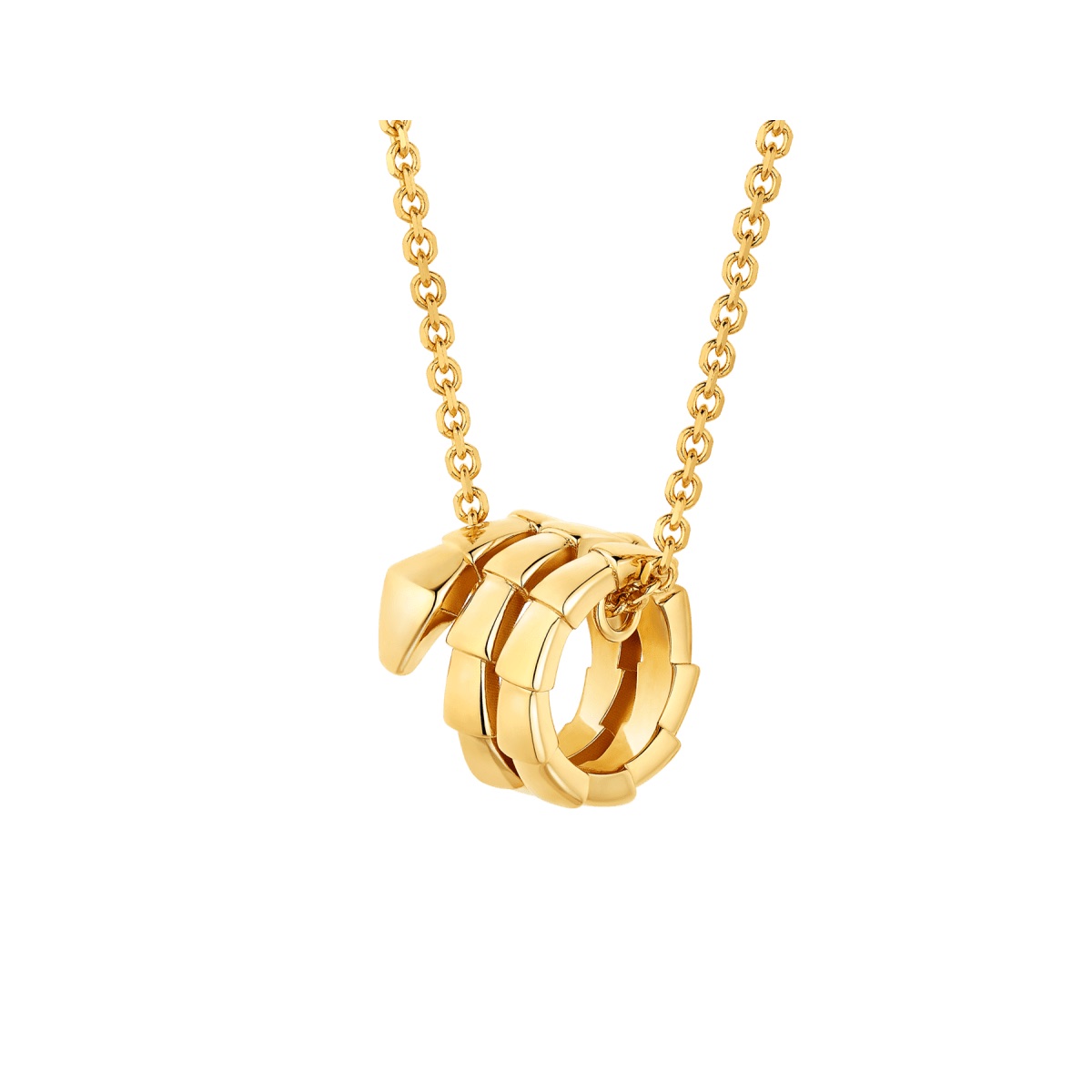B.zero1 pendant in yellow gold