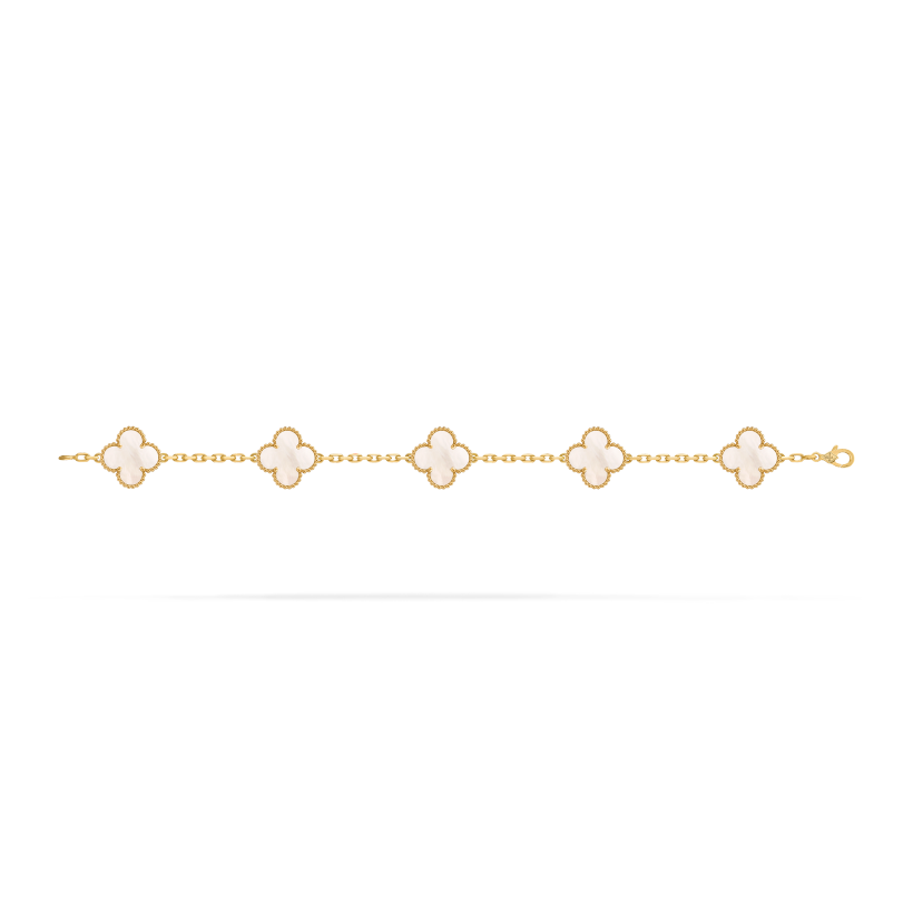 Alhambra five-motif bracelet