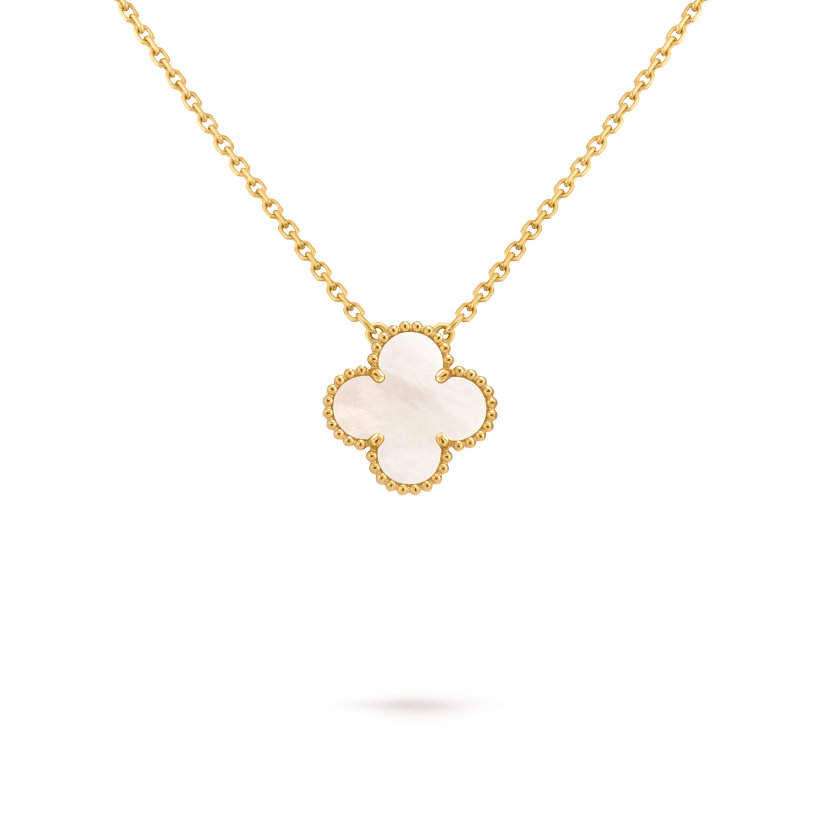 Vintage Alhambra pendant in yellow gold
